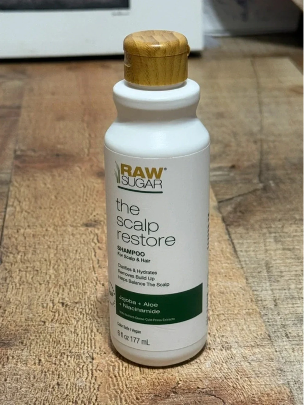 Raw Sugar the Scalp Restore shampoo Jojoba + Aloe + Niacinamide